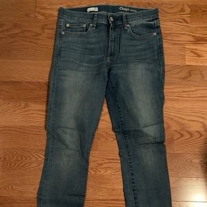 Gap high waisted skinny jeans